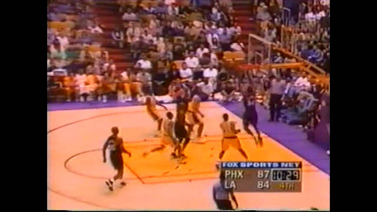 McDyess` 5 Dunks @ LAL - 4/10/98