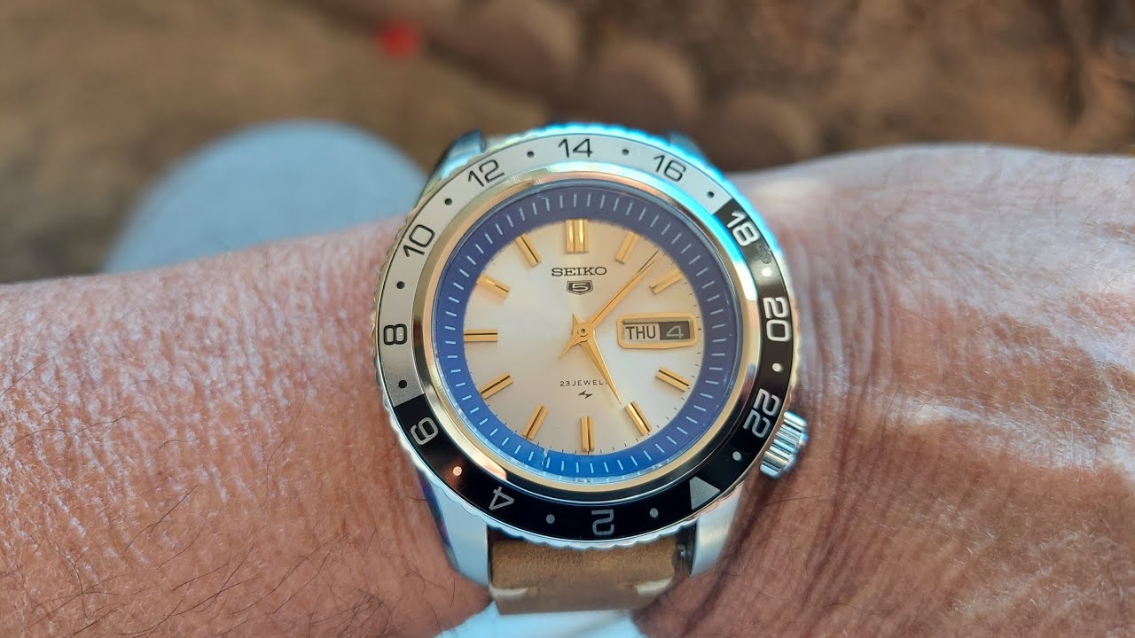 Винтажные автоматические наручные часы SEIKO 5 Model 5126A (ОБЗОР)