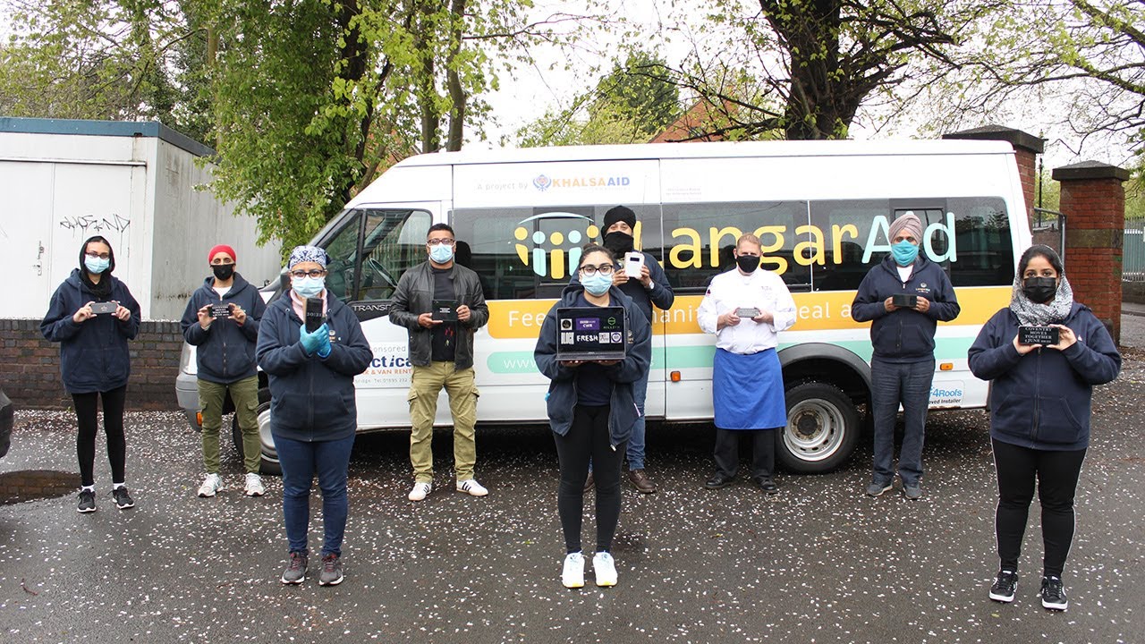 Langar Aid prepare for Coventry Moves Together