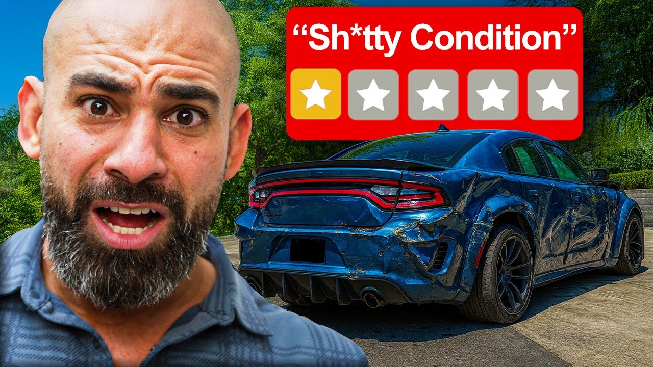 Customer Tries to SCAM us with a DAMAGED Hellcat?! | Day In The Life Of A LUXURY Car Dealer