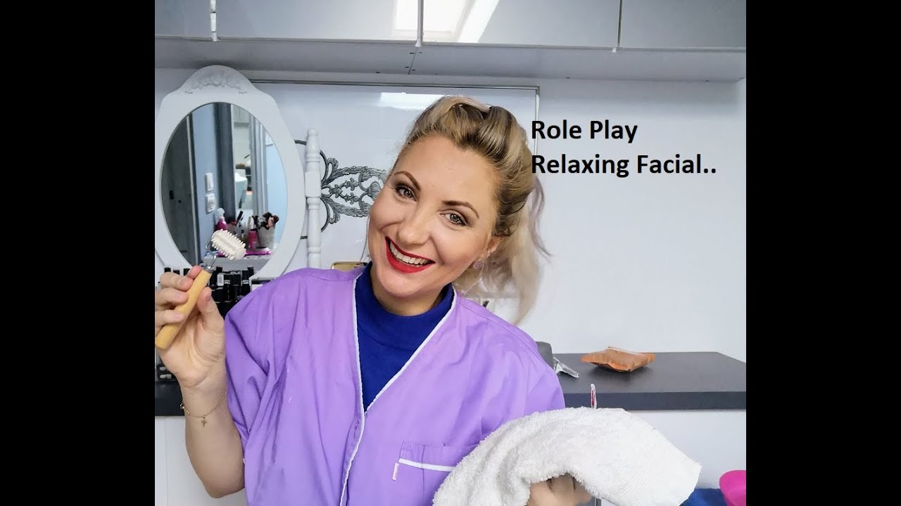 ASMR/Relaxing Spa Facial... Spa Po ANGIELSKU...😴 Role Play.