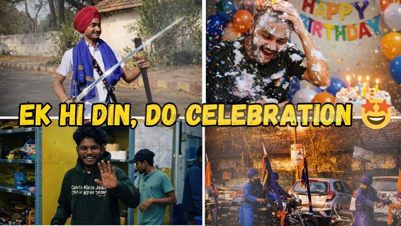 Ek  Din Mei , Do Celeberation 🤩|| Two celebrations in one day 🤩#mrindianpaaji #dailyvlog
