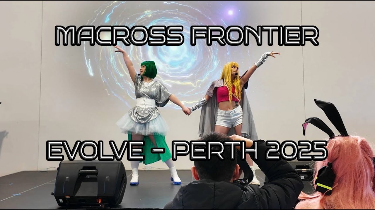 MACROSS FRONTIER | Sheryl and Ranka Cosplay| LIVE VOCAL/DANCE COVER | Evolve Perth 2025