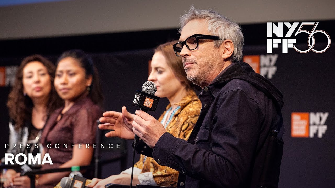 'ROMA' Press Conference | Alfonso Cuarón, Yalitza Aparicio & Marina de Tavira | NYFF56