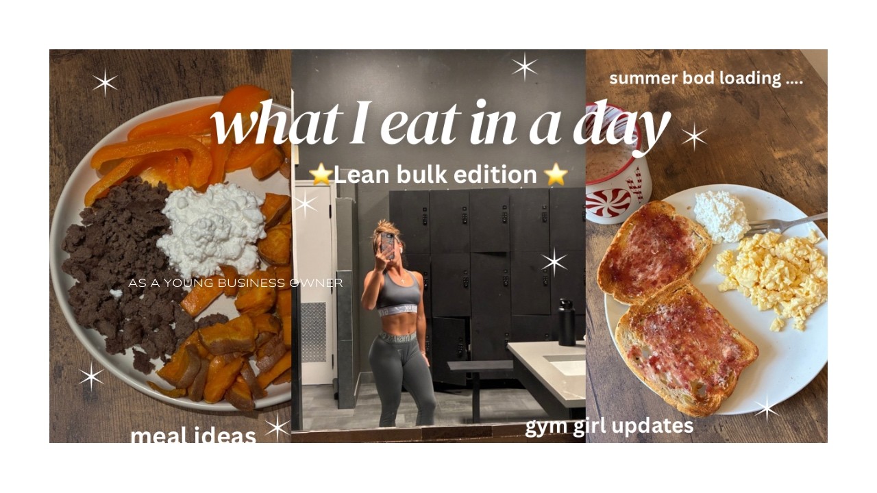what I eat to stay lean + build muscle 💪🏻⭐️🥑 ~ meal prep ideas, trying to figure out macros, prep??