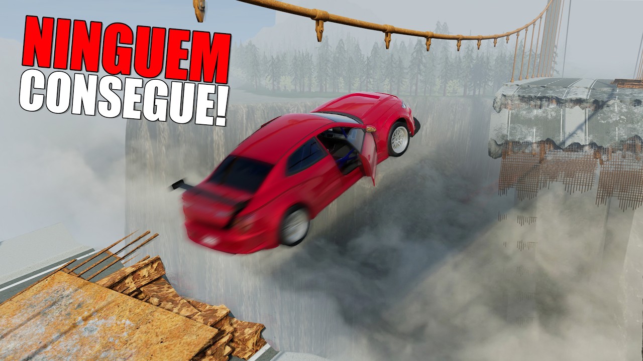 CORRIDA IMPOSSÍVEL DA PONTE QUEBRADA! 300km/h