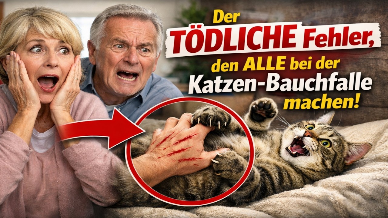 Der TÖDLICHE Fehler, den ALLE bei der Katzen-Bauchfalle machen 🙀