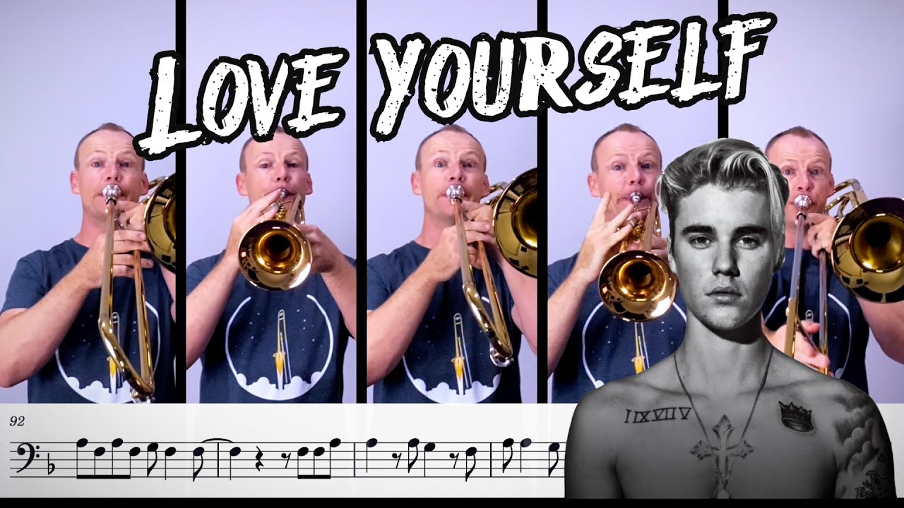 Love Yourself - Trombone Play Along