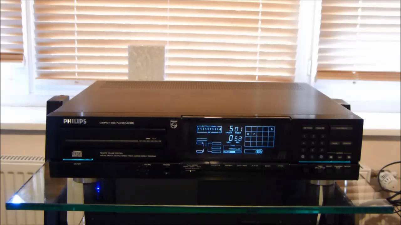 Philips CD880 audiophile CD Player I, part 2