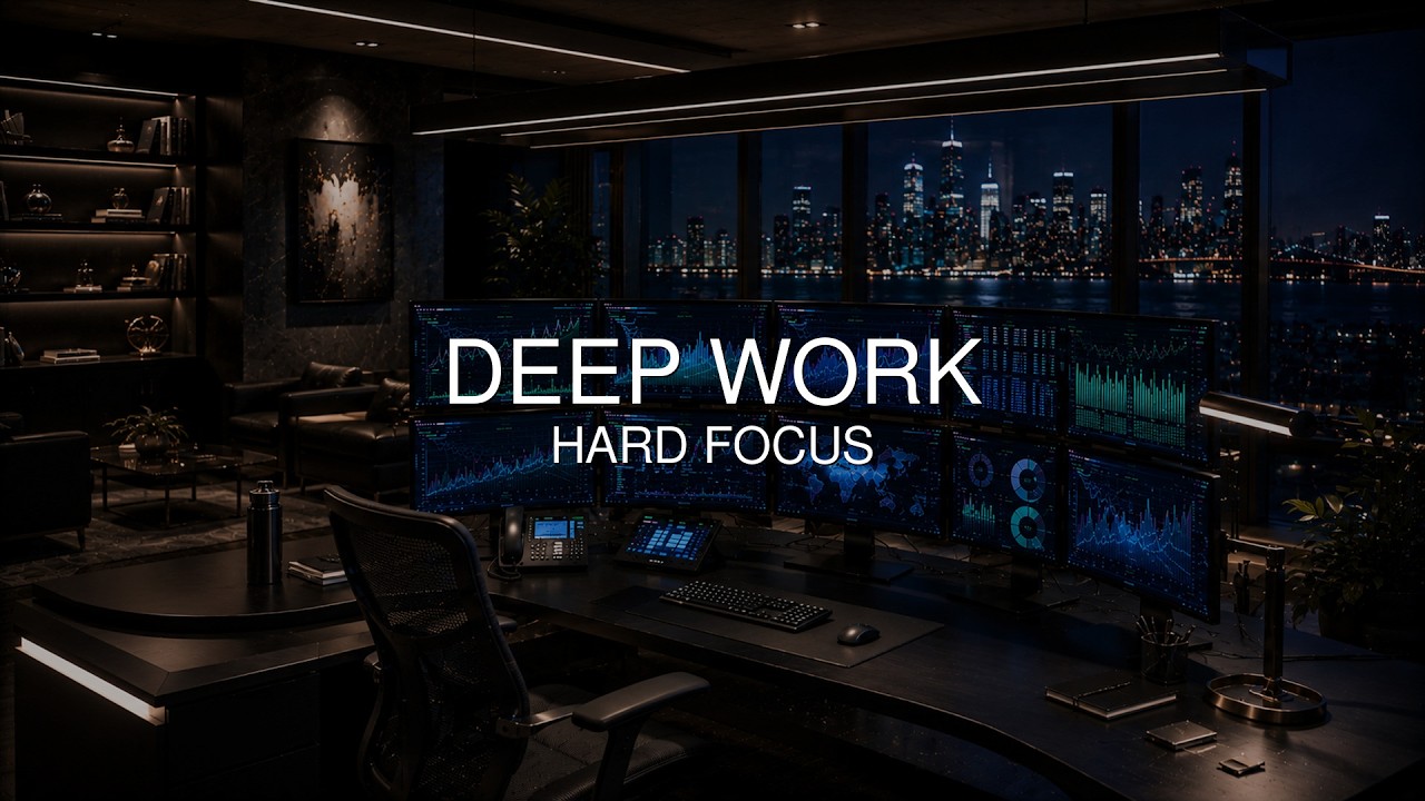 40Hz Deep Work Music for Financial Analysts | Hard Focus