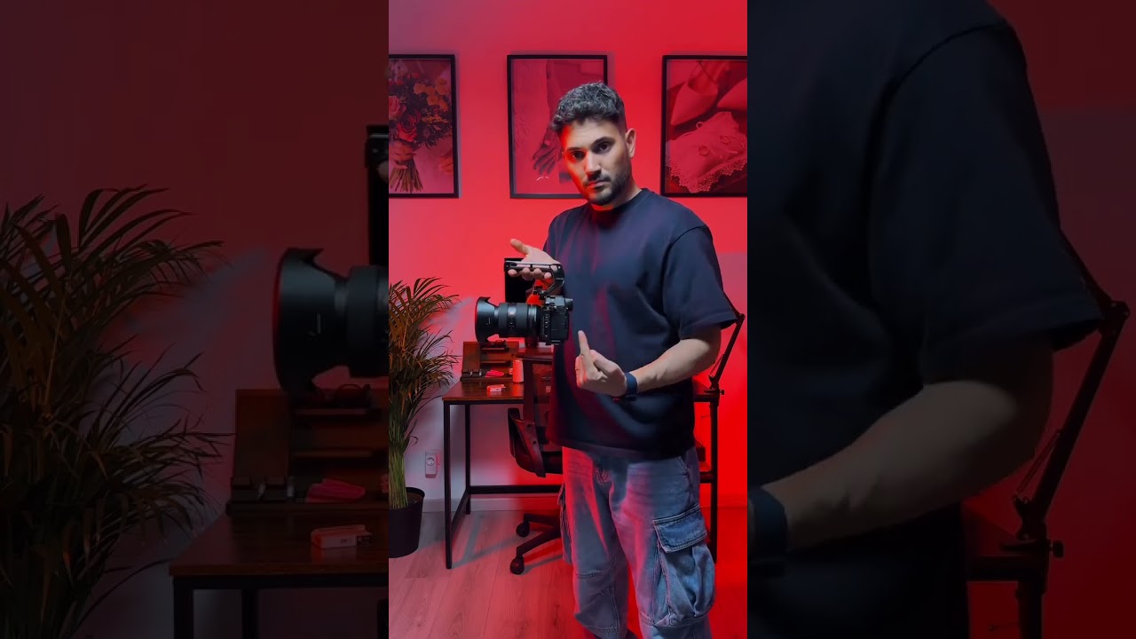 Camera trick with SmallRig Cage Kit and Top Handle 🎥💡