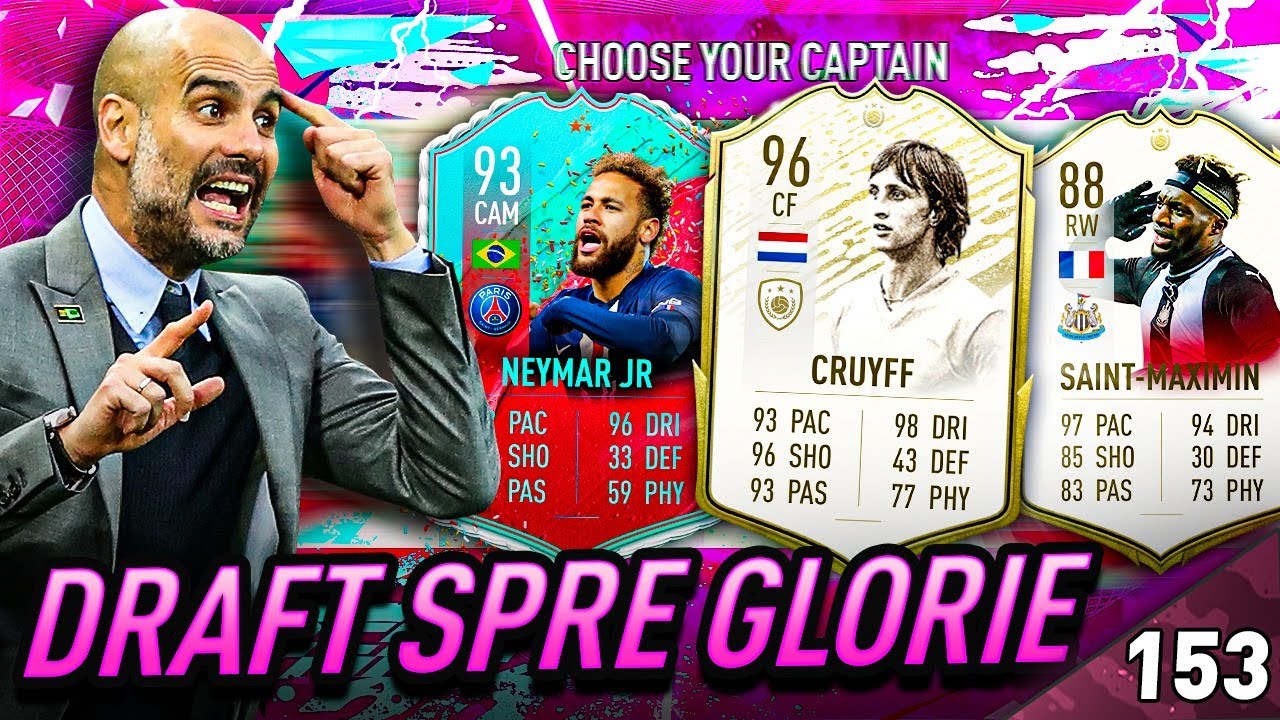 DRAFTUL FABULOS AL LUI PEP GUARDIOLA cu CRUYFF, NEYMAR SI MAXIMIN!! FIFA 20 DRAFT SPRE GLORIE #153