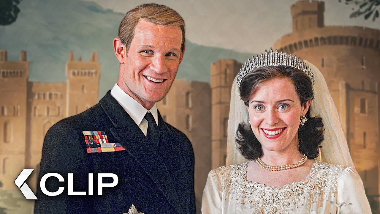 Princess Elizabeth and Prince Philip's Wedding Day - THE CROWN Clip | Claire Foy