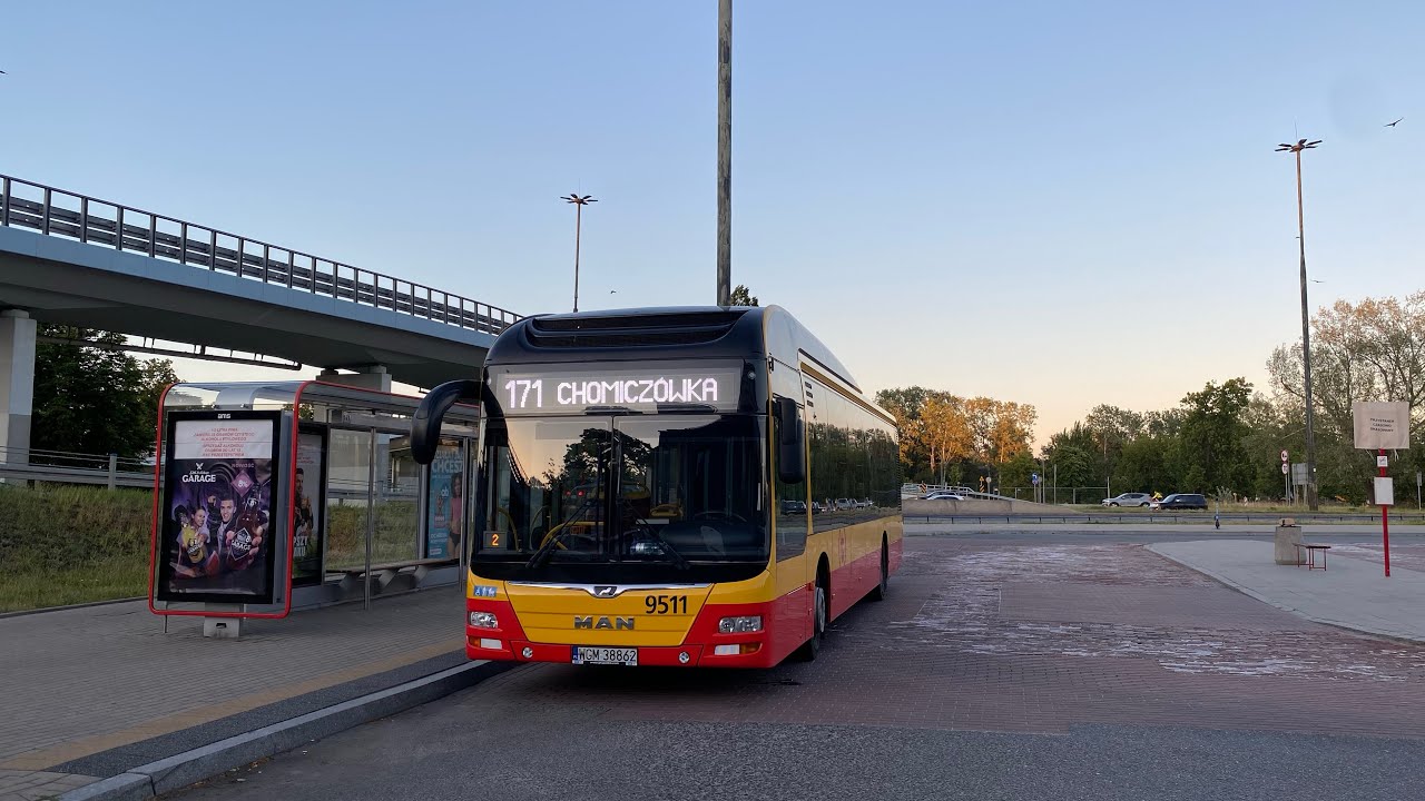 MAN NL253 Lion's City Hybrid #9511 (Mobilis Warszawa) [🚍171]