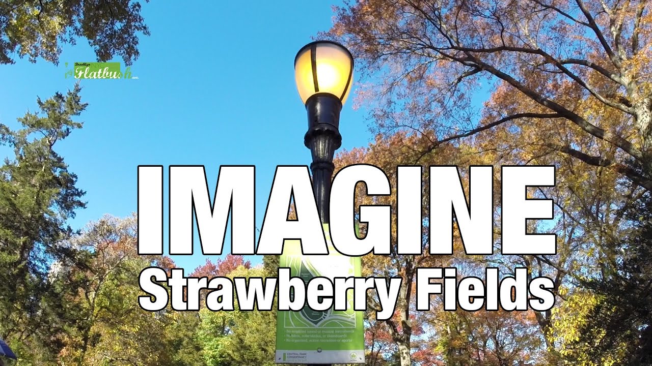 John Lennon Memorial - IMAGINE - Strawberry Fields @ Central Park