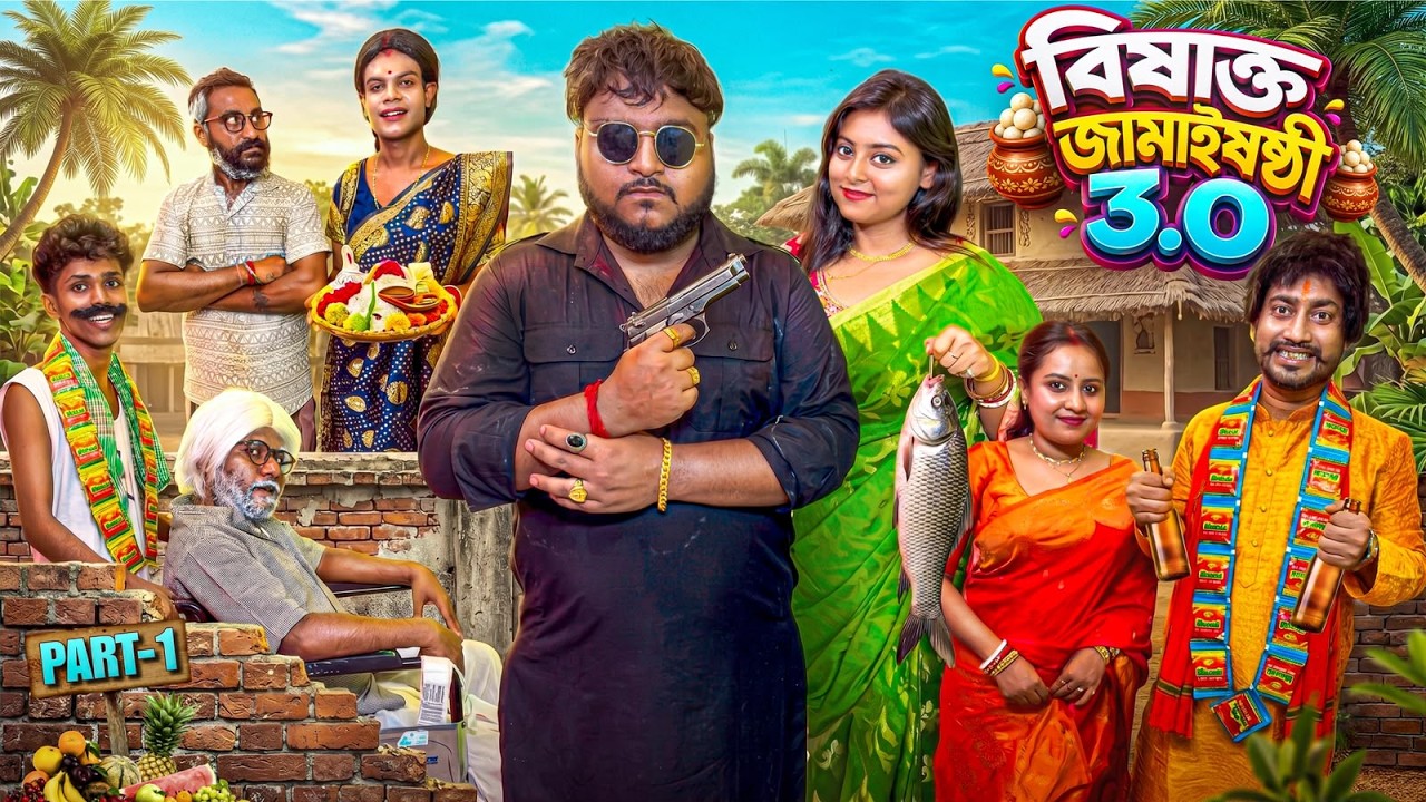 বিষাক্ত জামাইষষ্ঠী - 3.O || Bishakto Jamai Sasthi || Jamai Sasthi Comedy Video || Bishakto Sanju