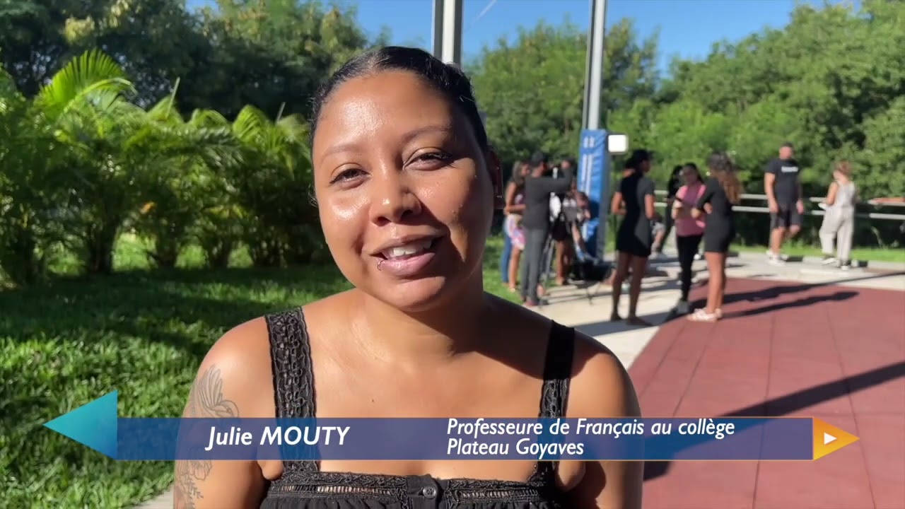 Actualité - Tournage d'un spot de prévention par les jeunes du Collège Plateau Goyaves