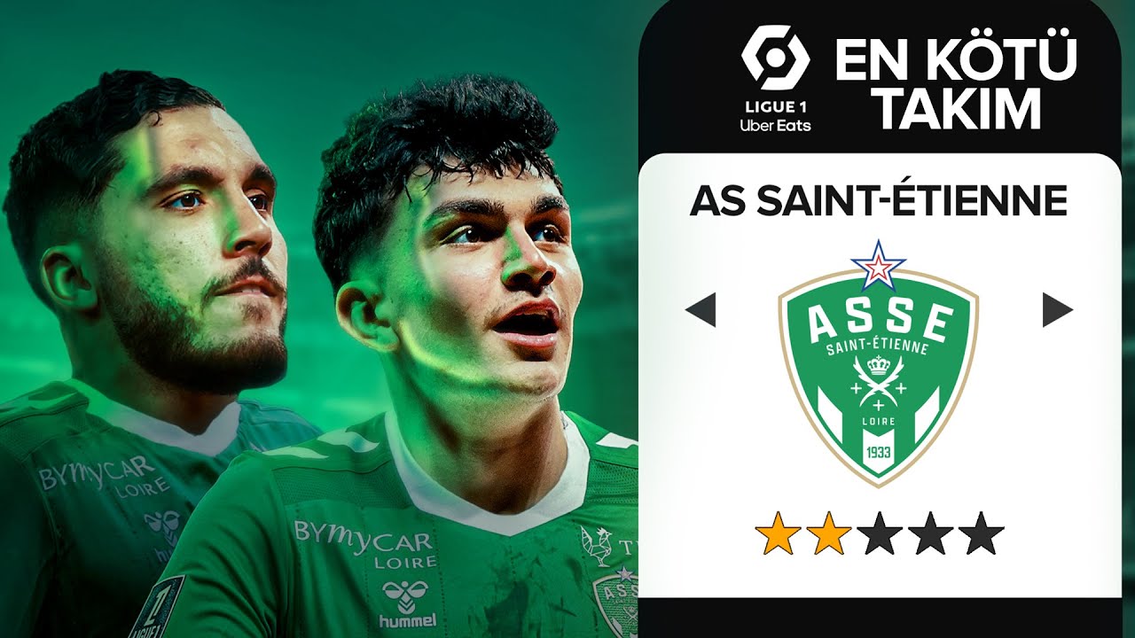 FRANSA LİGİNİN EN KÖTÜ TAKIMINI KURTARIYORUZ ! EA FC 25 SAİNT ETİENNE REBUİLD