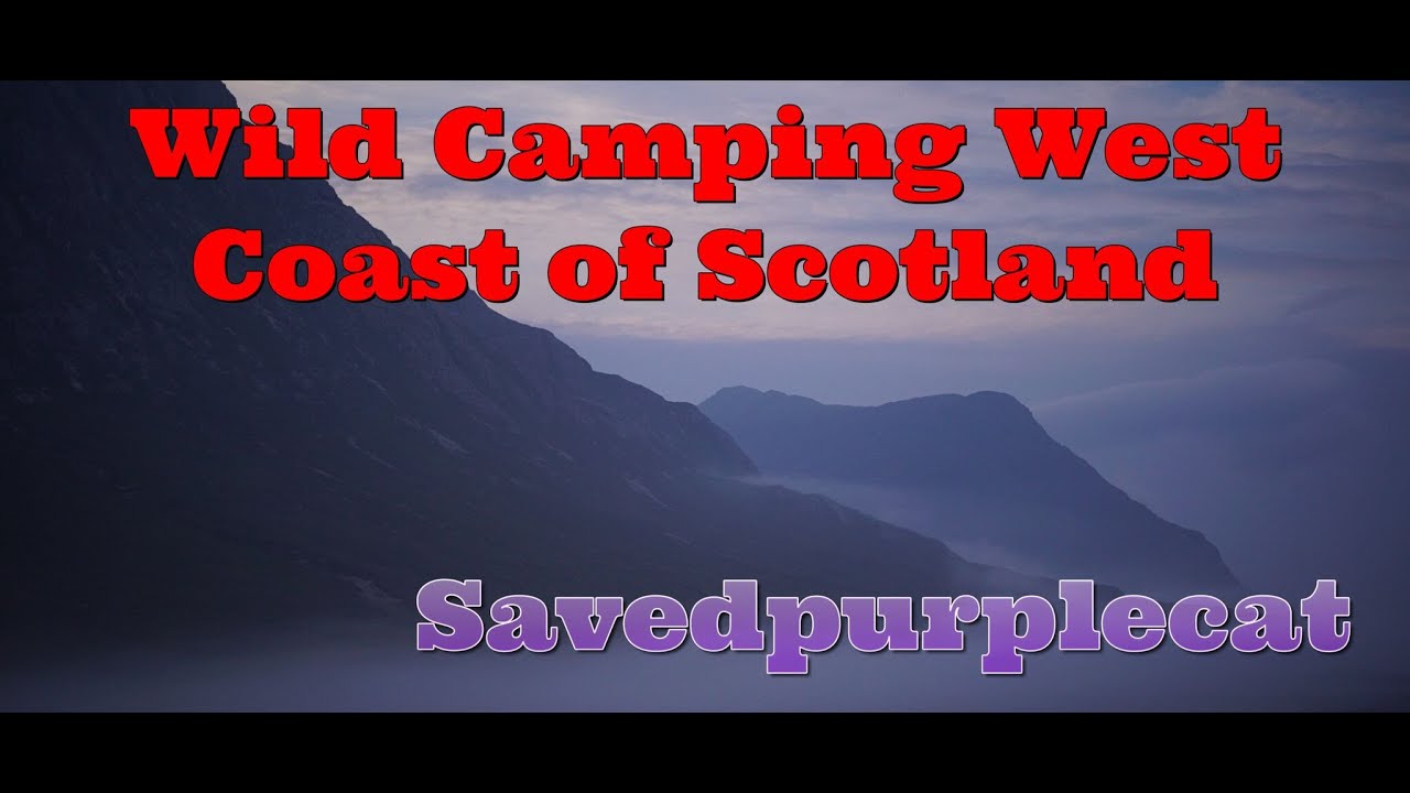 Wild Camping Mazda Bongo Scottish Highlands (Summer)
