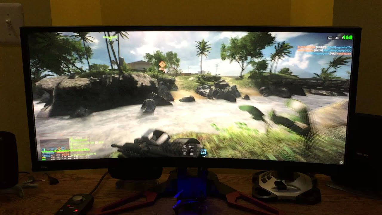 Acer Predator Z35  200 HZ G Sync BF4