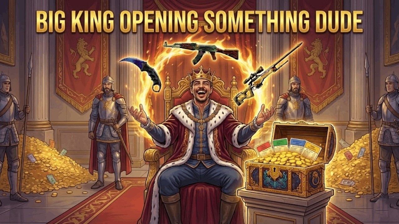 BIG KING OPENING SOMETHING DUDE