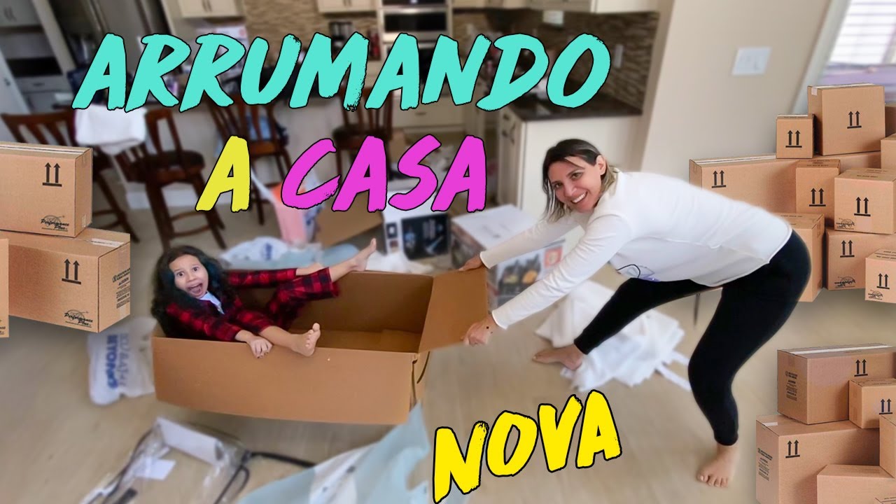 NOSSA CASA NOVA NOS ESTADOS UNIDOS! Família Erlania e Valentina