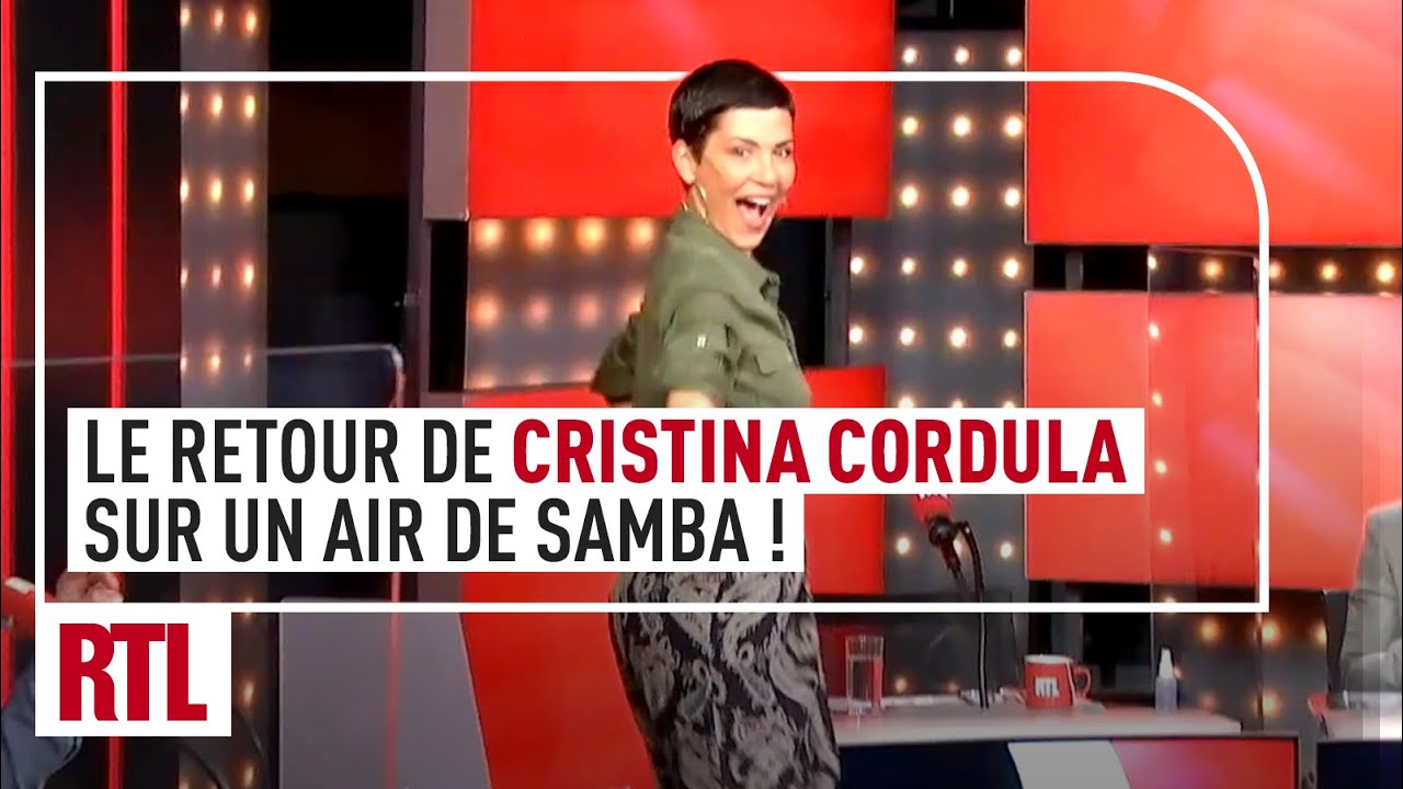 Le retour de Cristina Cordula sur un air de Samba !