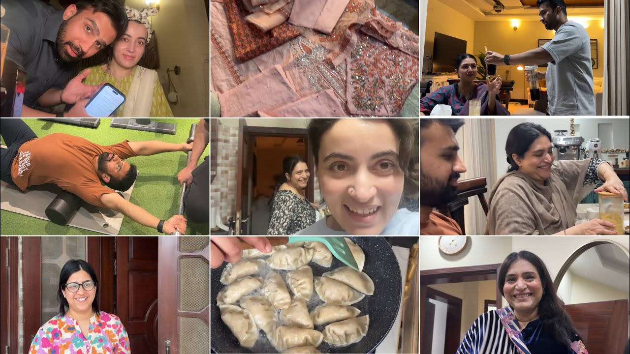 FINALLY EID KE JORAY LE LIYE ♥️ || HAMNA NE ZABARDAST DUMPLINGS BANAYE 😍 || SEHRI MEIN NOODLES 🍜🤪