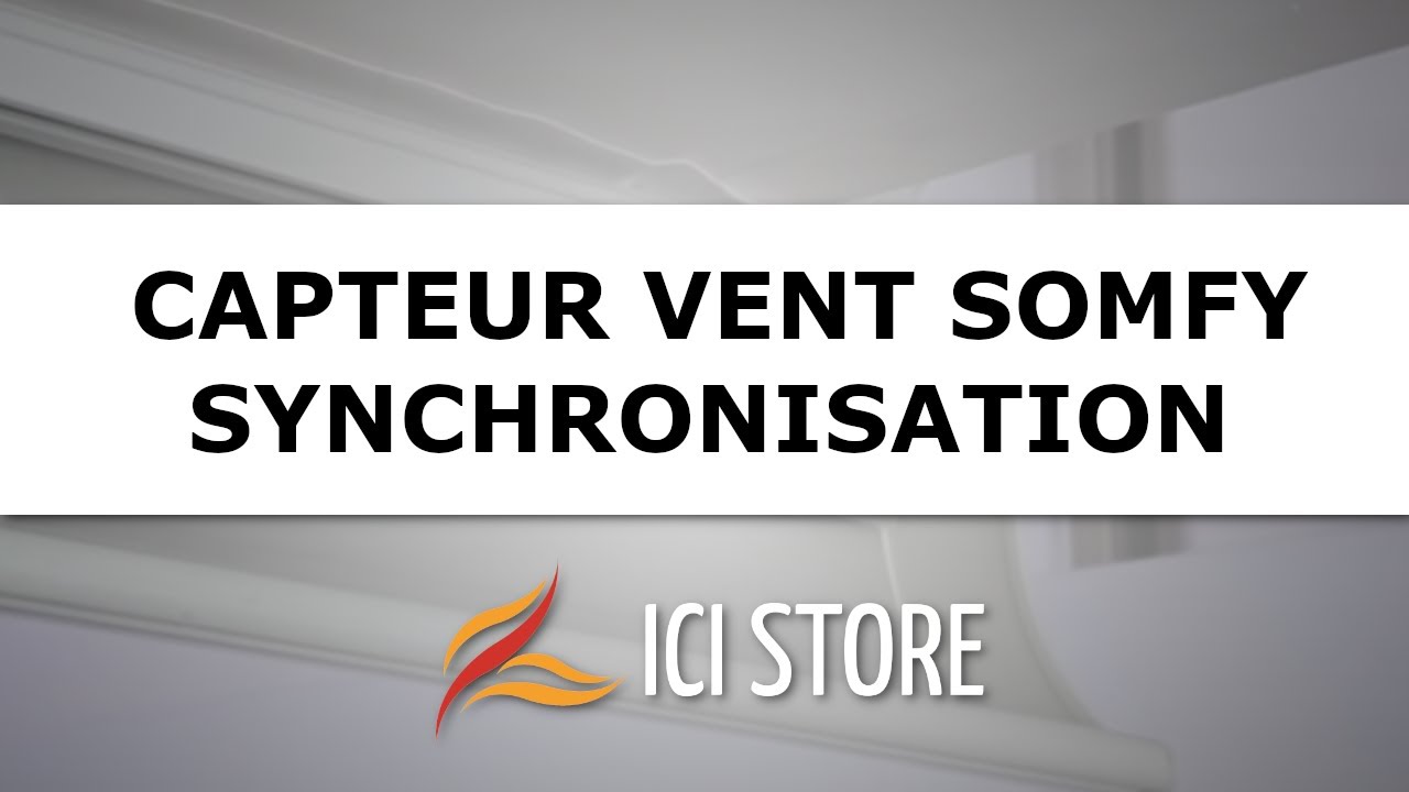 Comment synchroniser le capteur 3D Somfy au store banne Storbox400 ?
