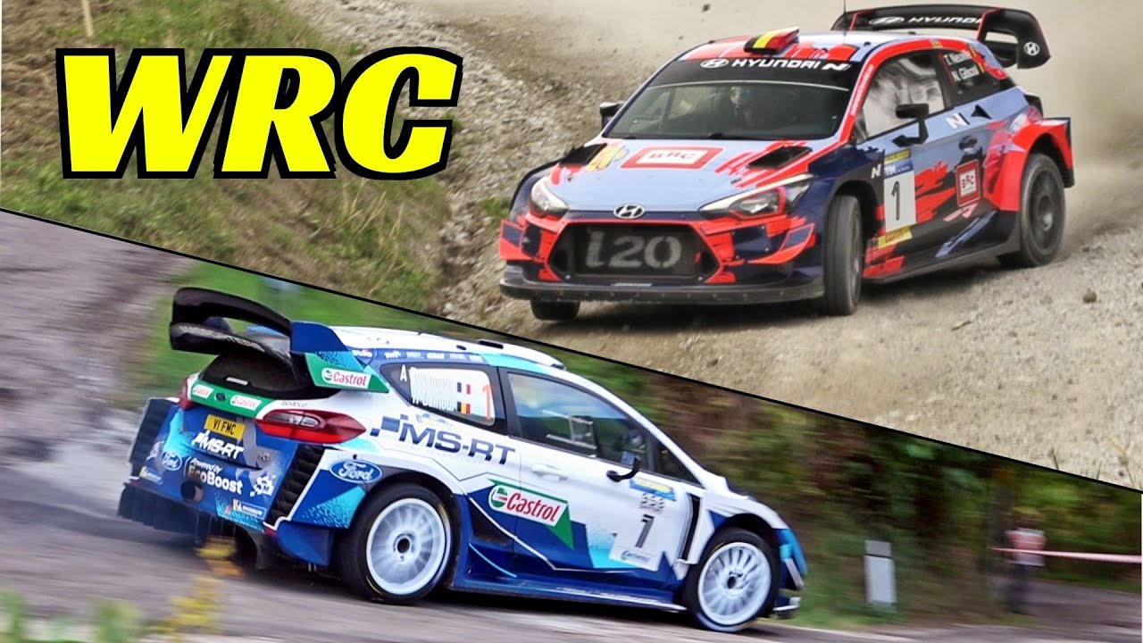 Thierry Neuville VS Adrien Fourmaux 💥- Hyundai i20 WRC+ & Ford Fiesta WRC+ Rally Legend San Marino