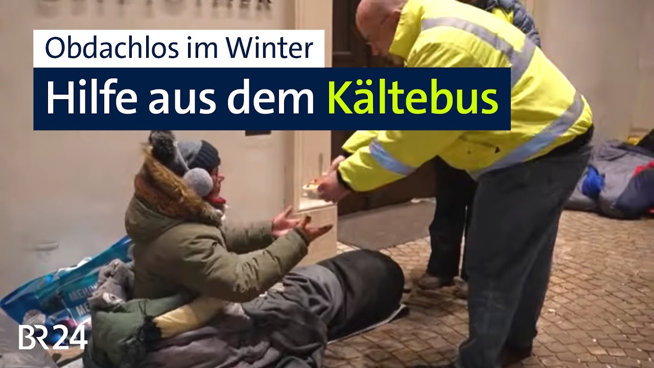 Unterwegs mit dem K&auml;ltebus M&uuml;nchen | Abendschau | BR24