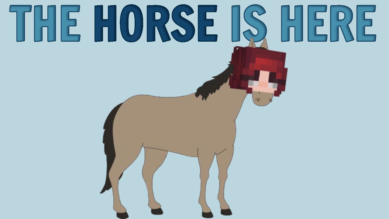 peter... the horse is here