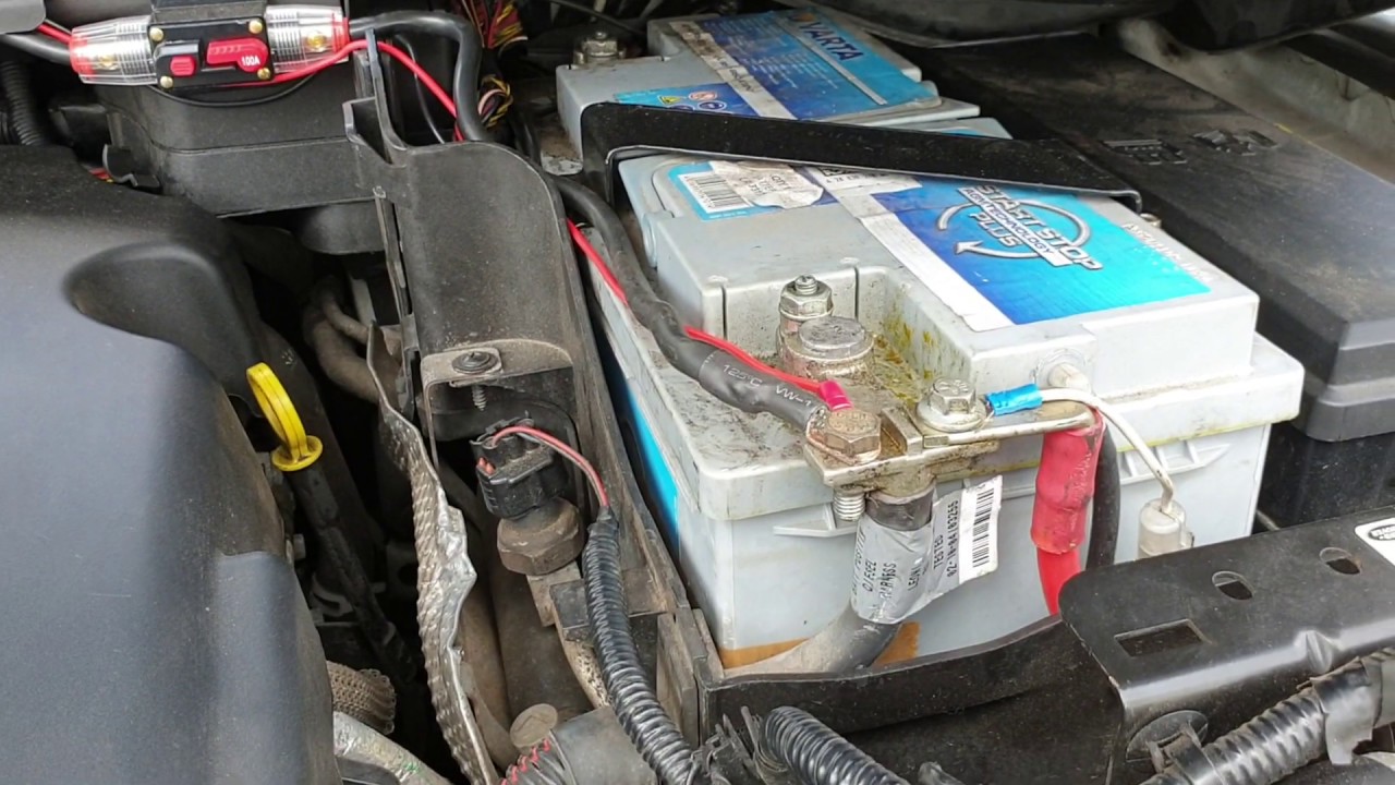 Land Rover Discovery 3 Auxiliary Battery Split Charging System