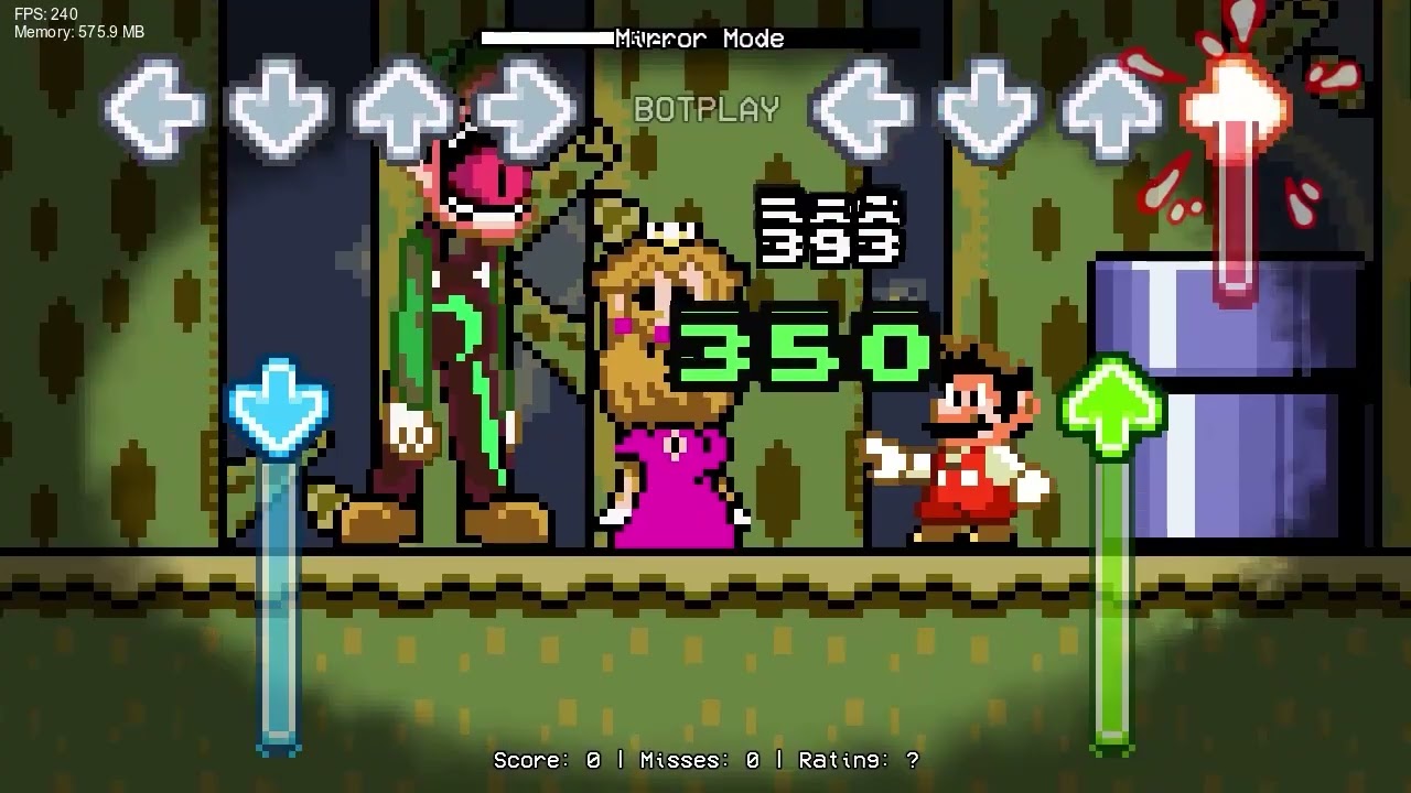 Mirror Mode CHARTED | Mario Mix Song
