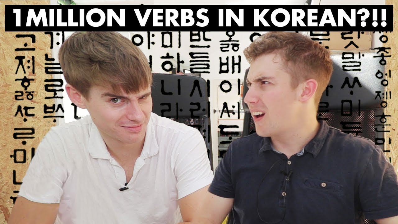 🇰🇷 KOREAN VERBS MAKE OLLIE CRY