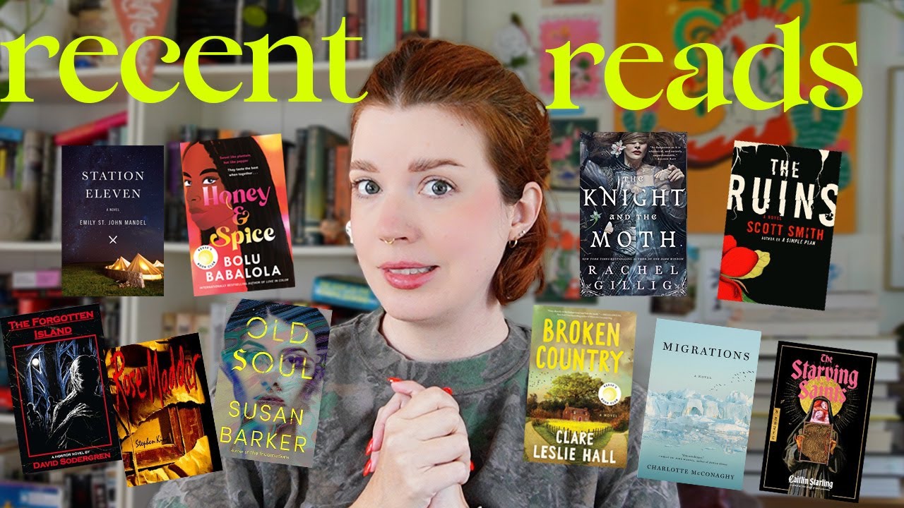 all the books I read in June and July ☔️ (horror, lit fic, fantasy)