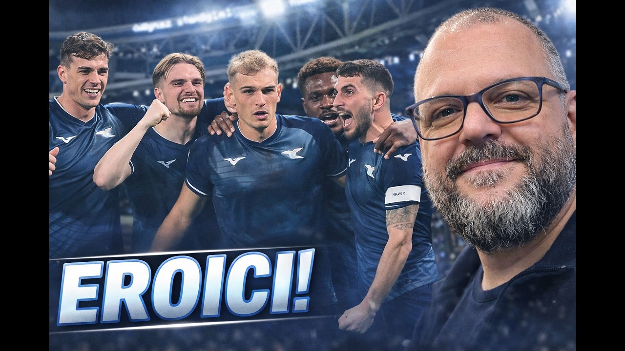 LAZIO TENACE A TORINO! CUORE, CORAGGIO E ORGOGLIO CONTRO LA JUVENTUS