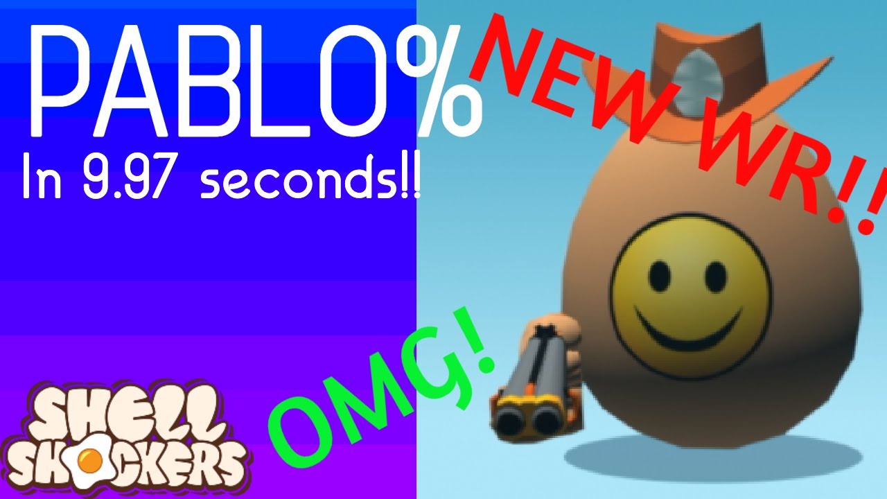 [WR] Shell Shockers | Pablo% In 9.97s