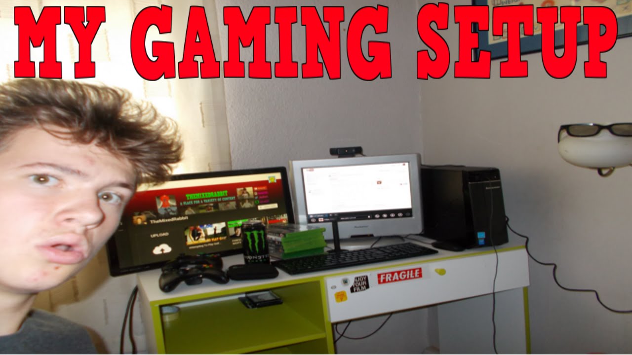 MY FIRST GAMING SETUP 2015