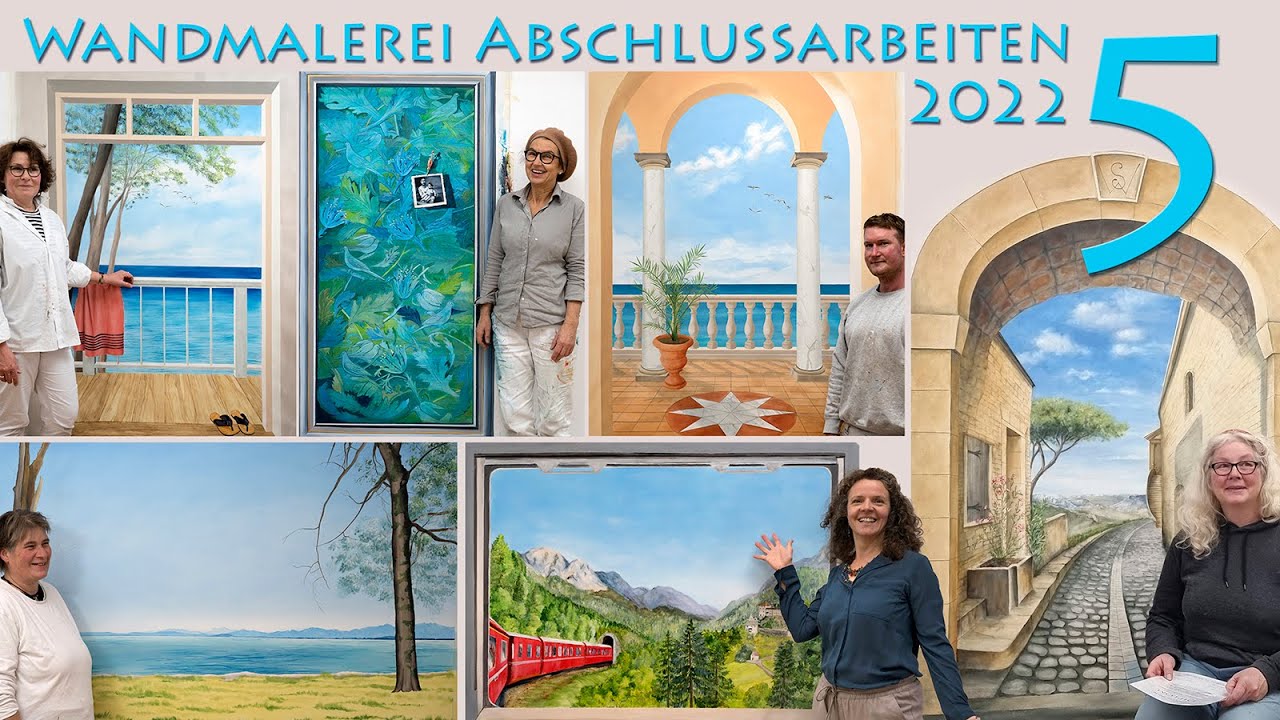 Wandmalerei lernen - die neue Lust am gegenst&auml;ndlichen Malen
