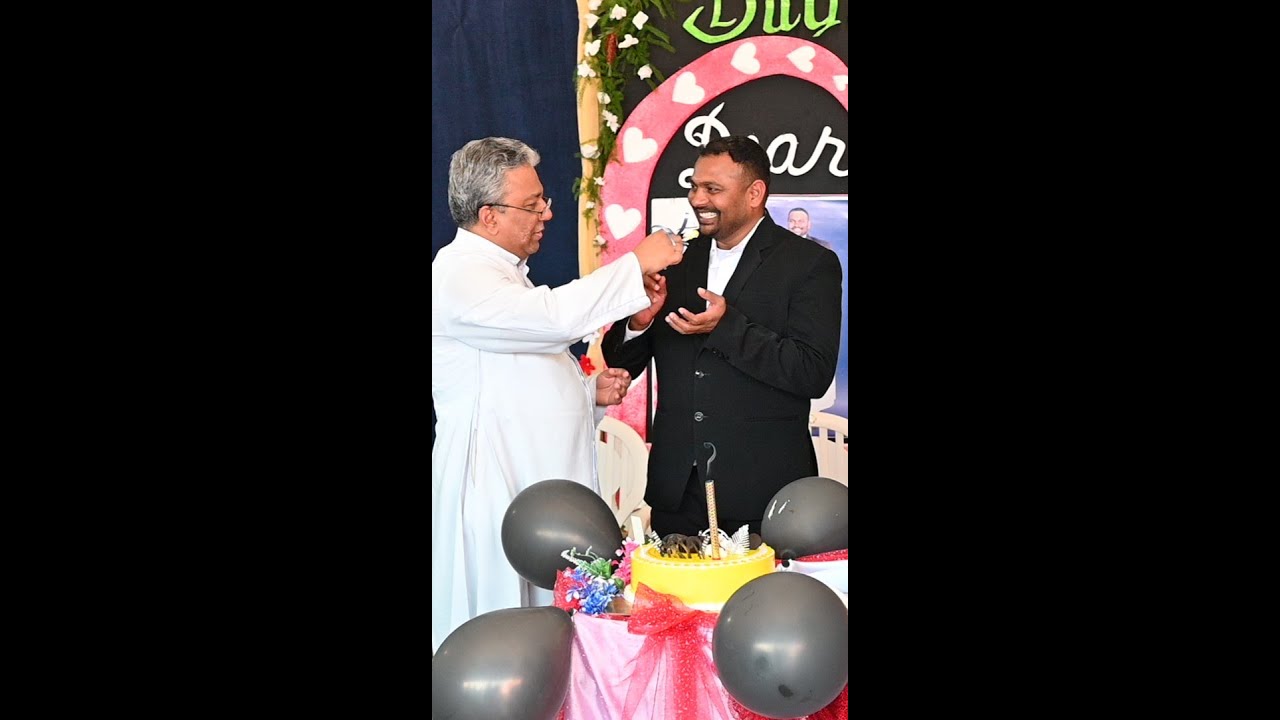 A Visionary Leader: Celebrating Fr. Manohar’s Inspiring Journey