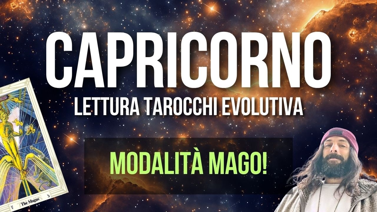 CAPRICORNO ♑ PSICOSINTESI PURA 🔥 RADUNA LE PARTI NELLA CREAZIONE