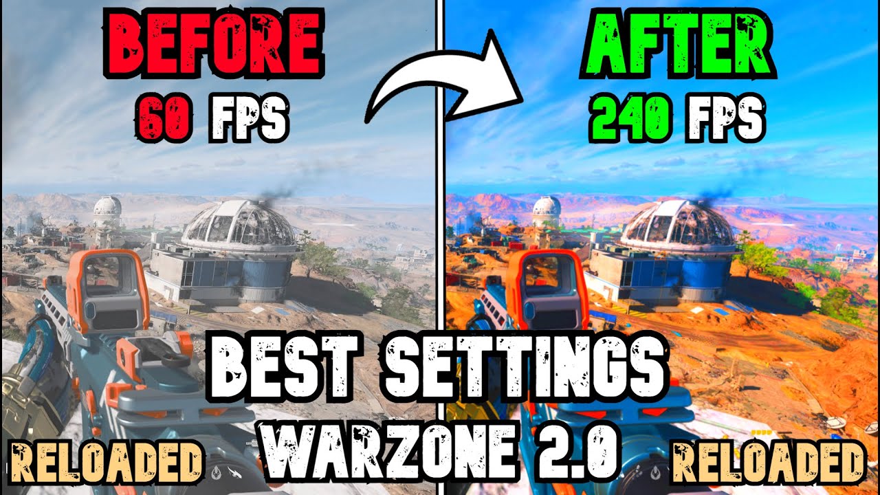 BEST PC Settings for Warzone 2 SEASON 5! (Optimize FPS & Visibility) - ✅NEW UPDATE✅