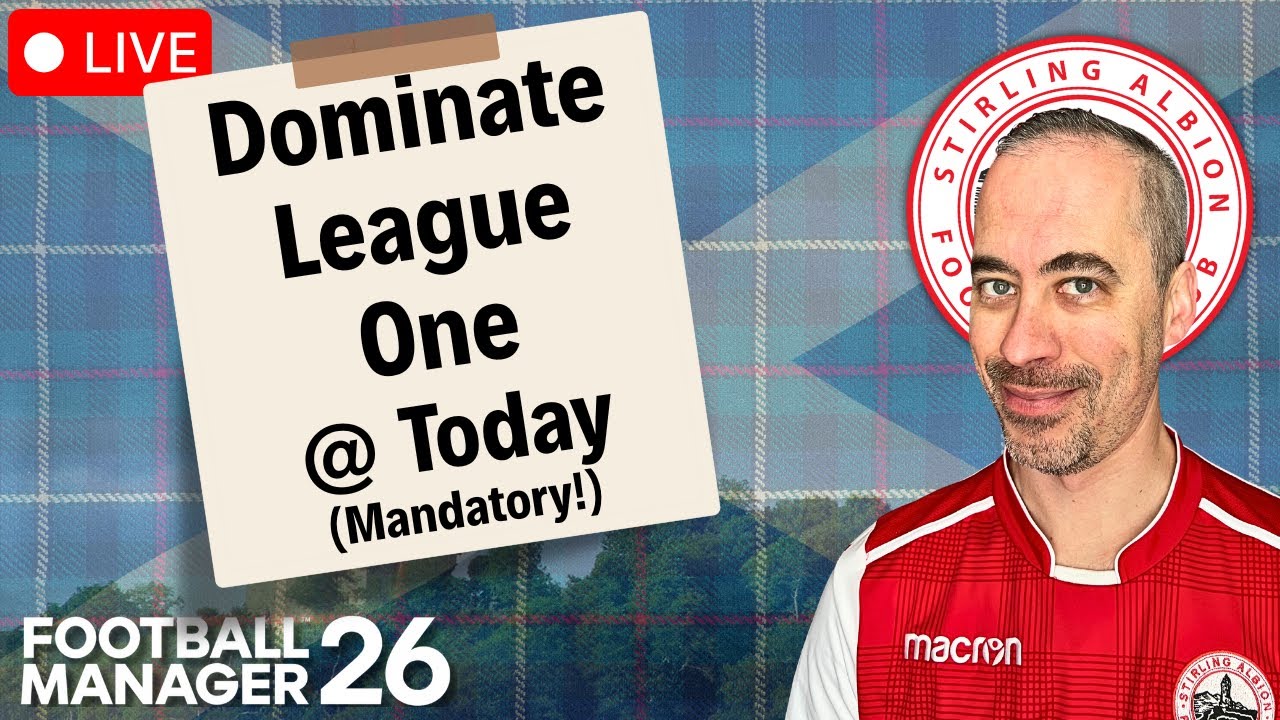 Can We Win League One in Our First Season with Stirling Albion?