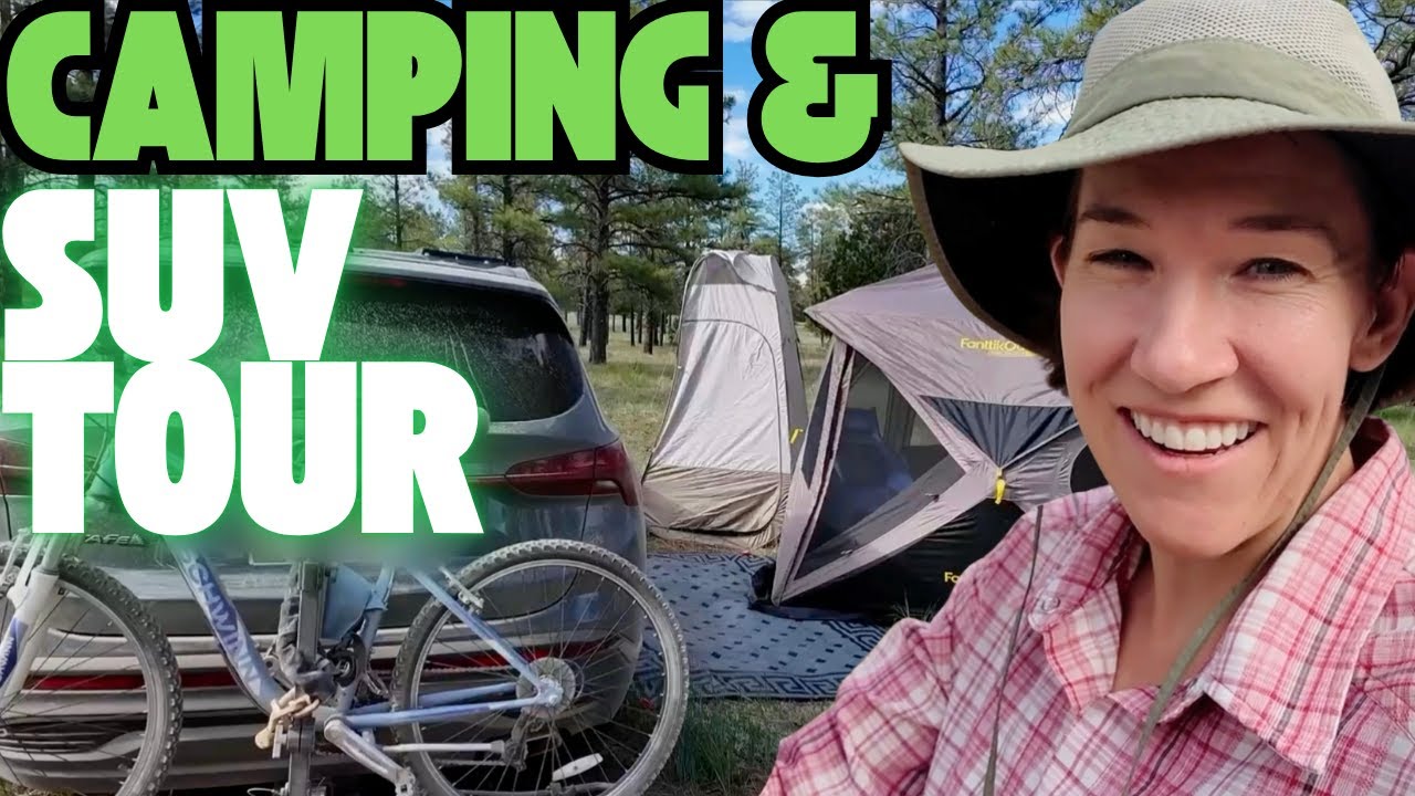 Solo Camping in Flagstaff, AZ – Paddleboarding + SUV Camp Tour