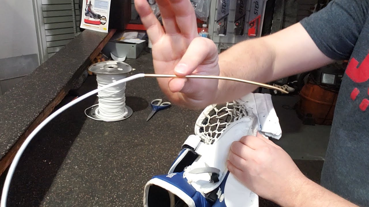 Got Hockey Tips Goalie Glove Catcher Trapper Perimeter Lace Repair