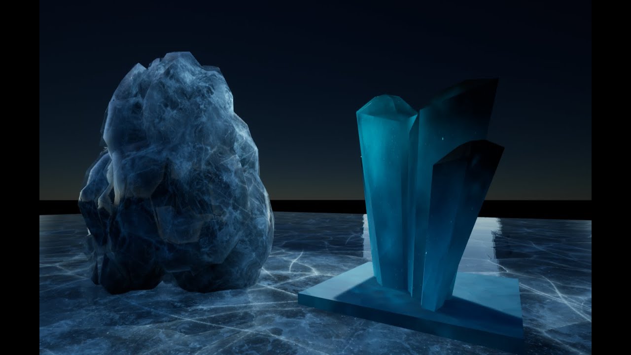 UE Material - Ice and Crystal