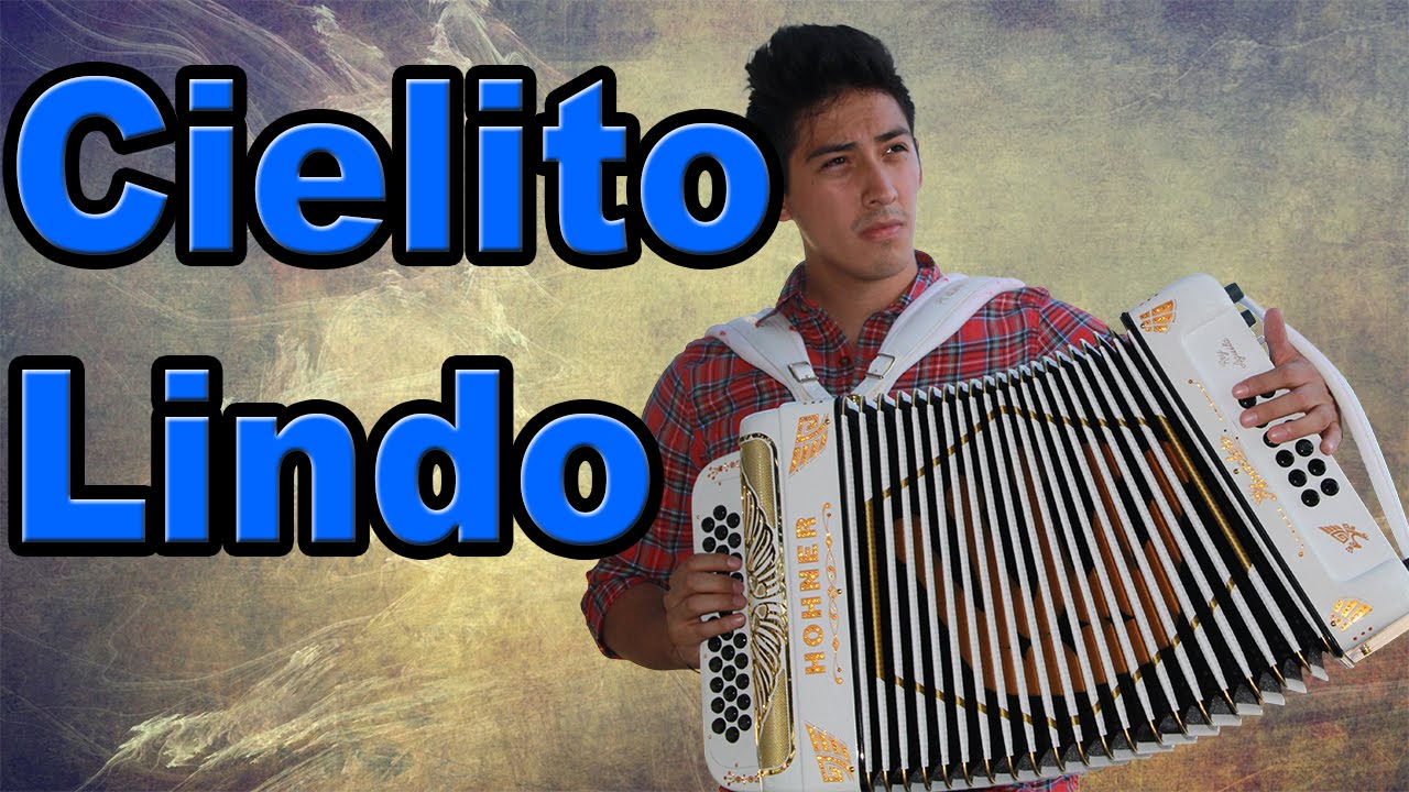 Cielito Lindo en acordeón de botones para principiantes.