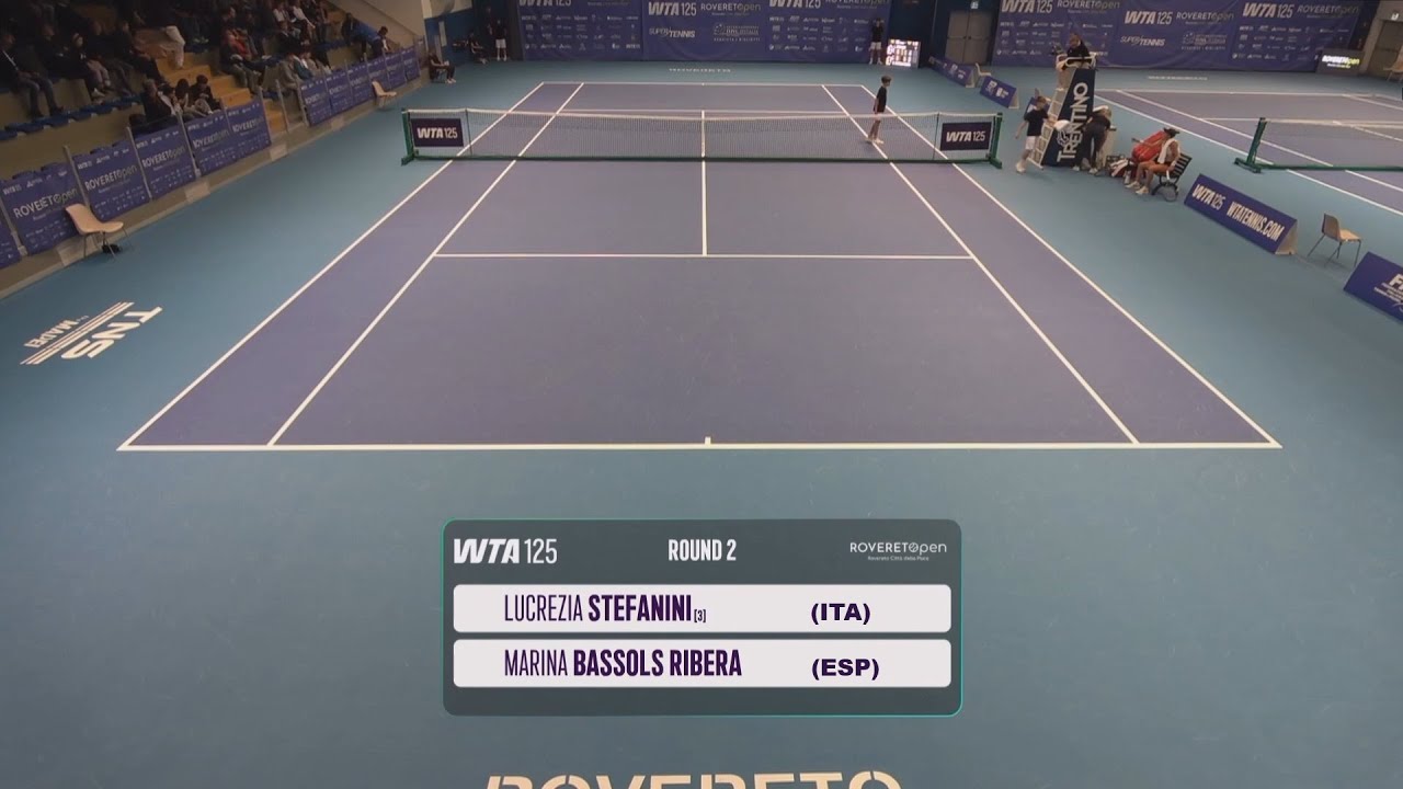 Lucrezia Stefanini (ITA) vs Marina Bassols Ribera (ESP) -  Game, Set, Match