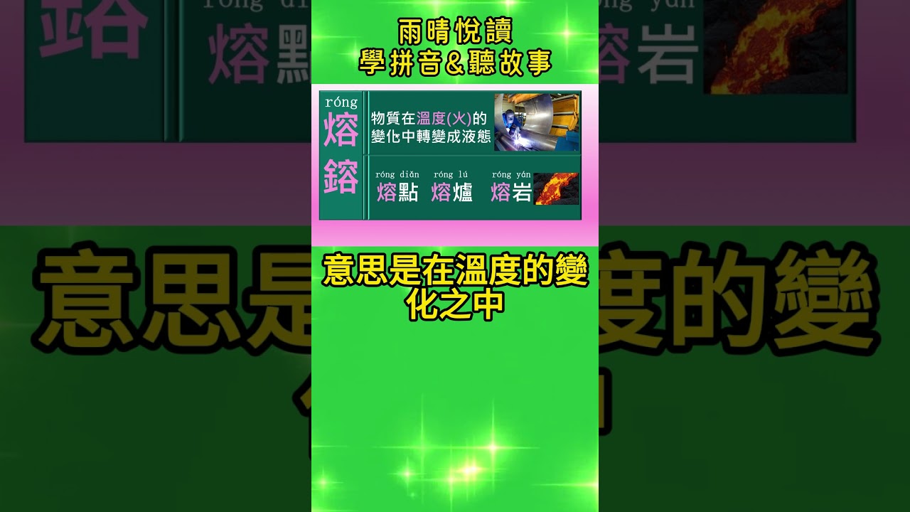 #融化/溶化/熔化#粵語普通話對照 #學普通話app#免費學普通話# 自學普通話方法#學普通話網站#學普通話拼音#拼音怎麼學#拼音輸入法#拼音字母表發音#聽書#mandarin #香港人學普通話